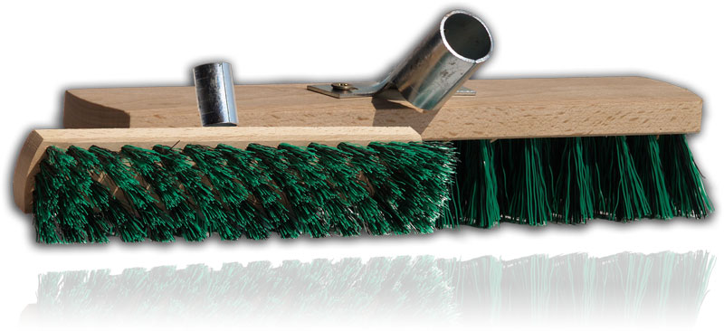 Broom brush 30 cm. with broom handle nylon