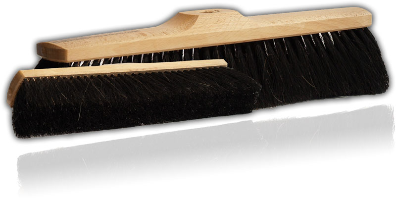 Sweeping brush natural fibre