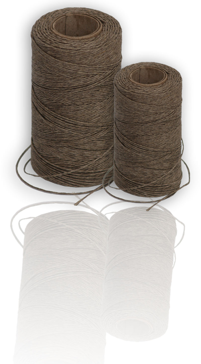 Linen thread, reinforced