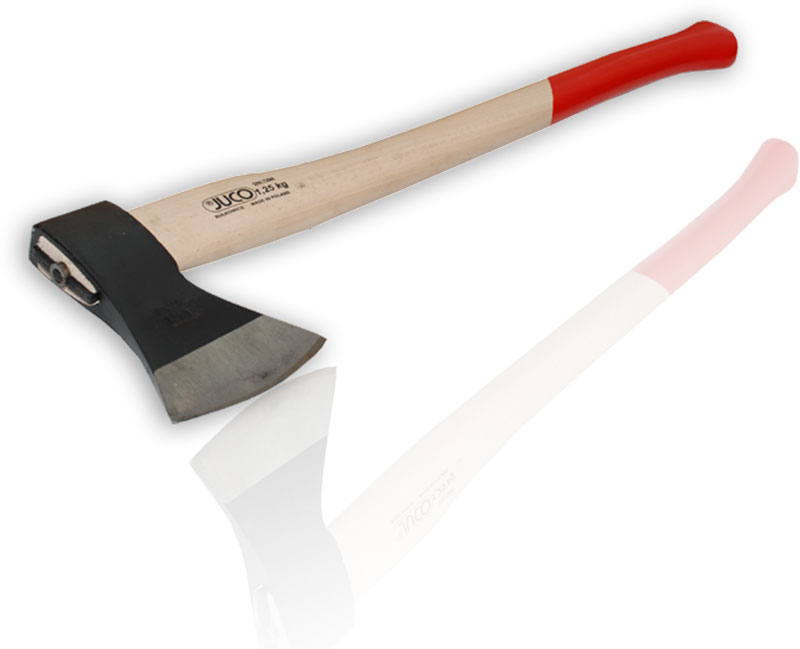 Axe with handle