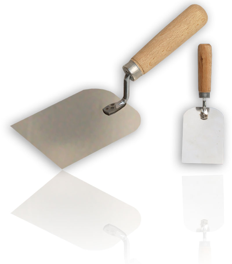 Bent spatula, rustproof