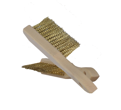 Rust removal brush 3 - row to crevice corrosion