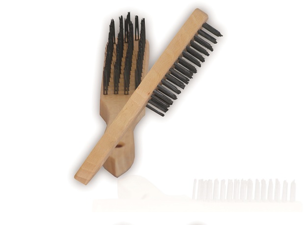 Rust removal brushes black wire